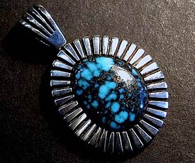 Beautiful Lander Blue turquoise ring